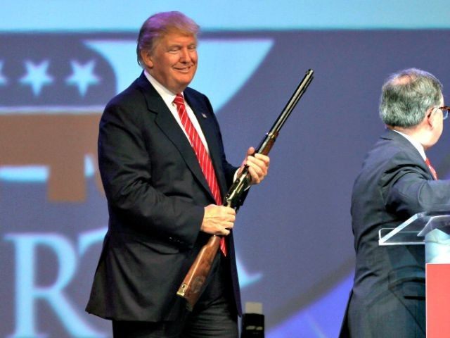 Trump Doubles Down: ‘We’re Going to Protect Our Second Amendment’